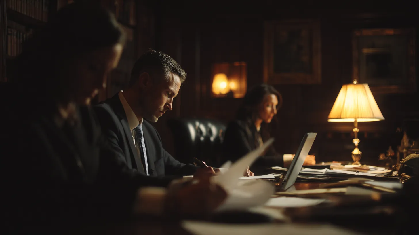 image of job interview (for a trucking company)