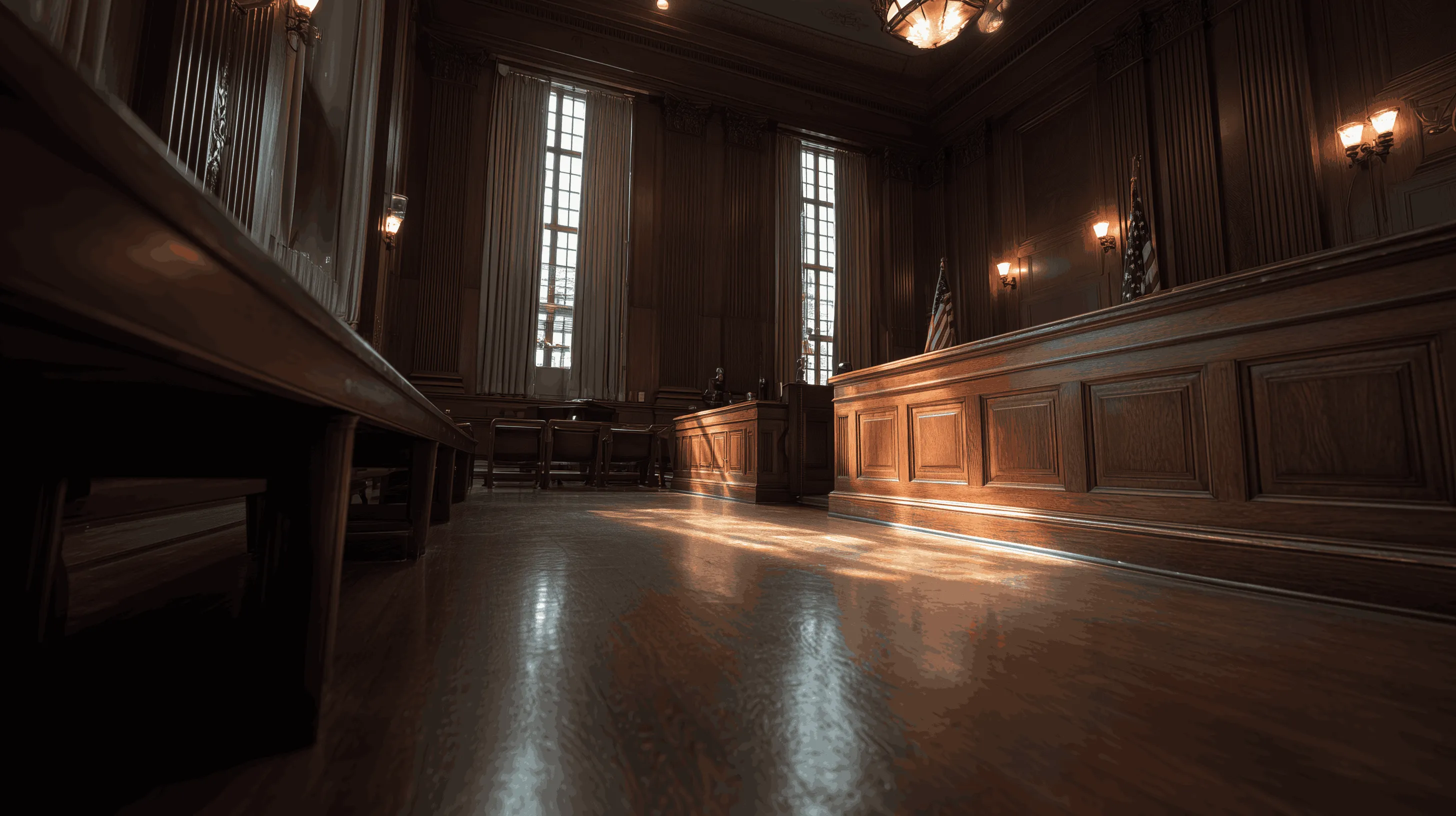 image of team member explaining a conservation project