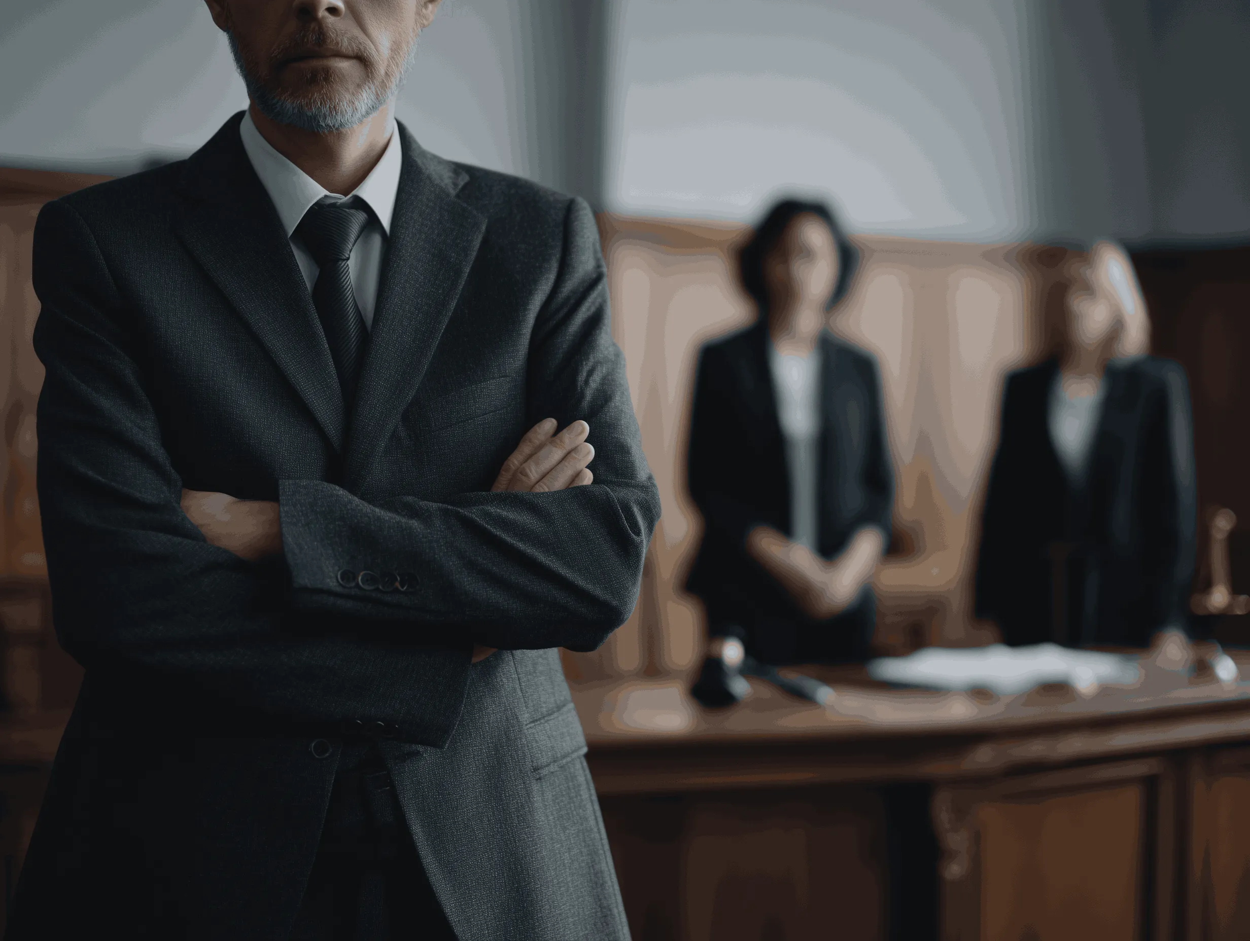 image of team member explaining a conservation project