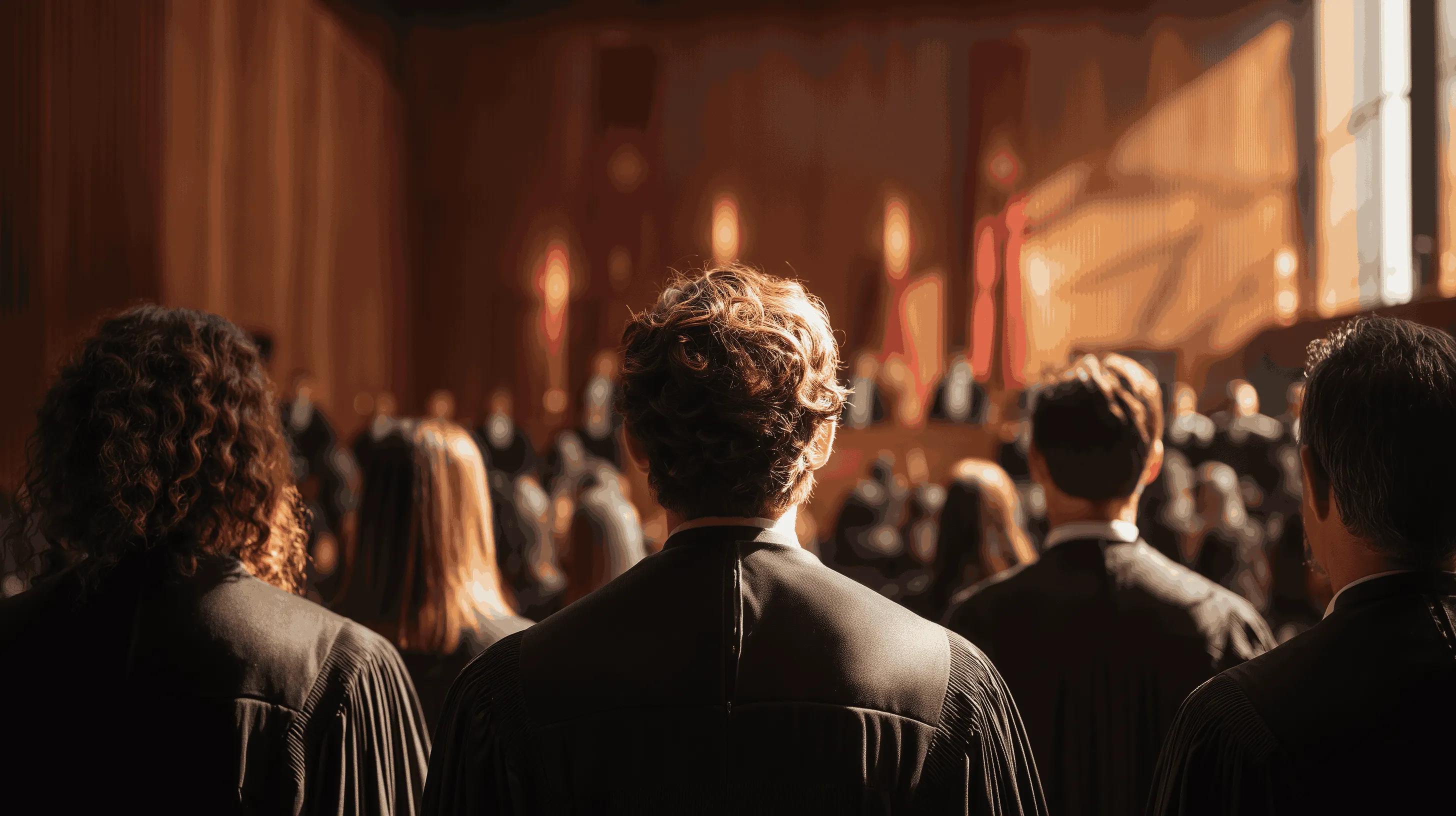 image of team member explaining a conservation project