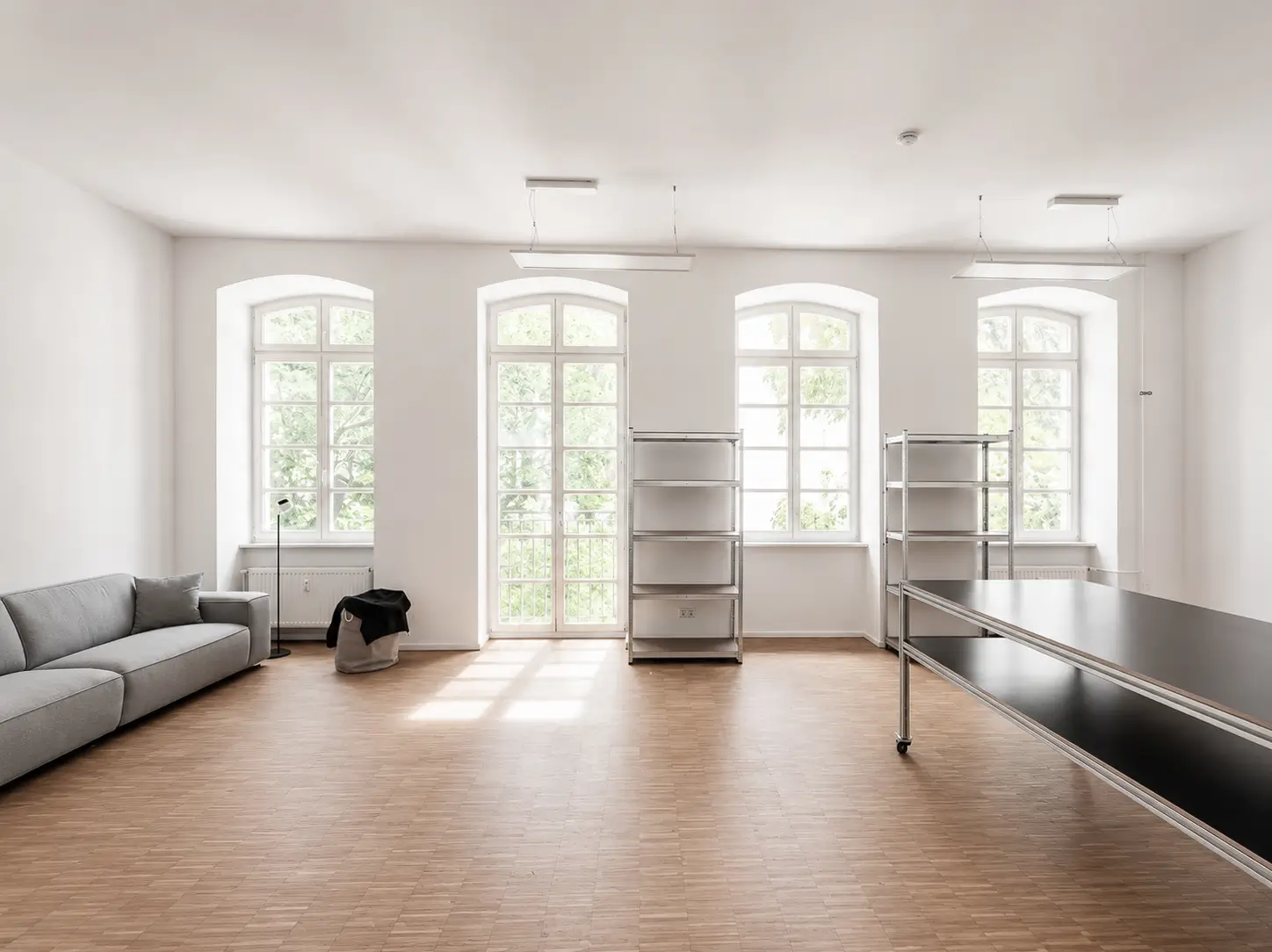 A live-work studio at The Hinterhaus