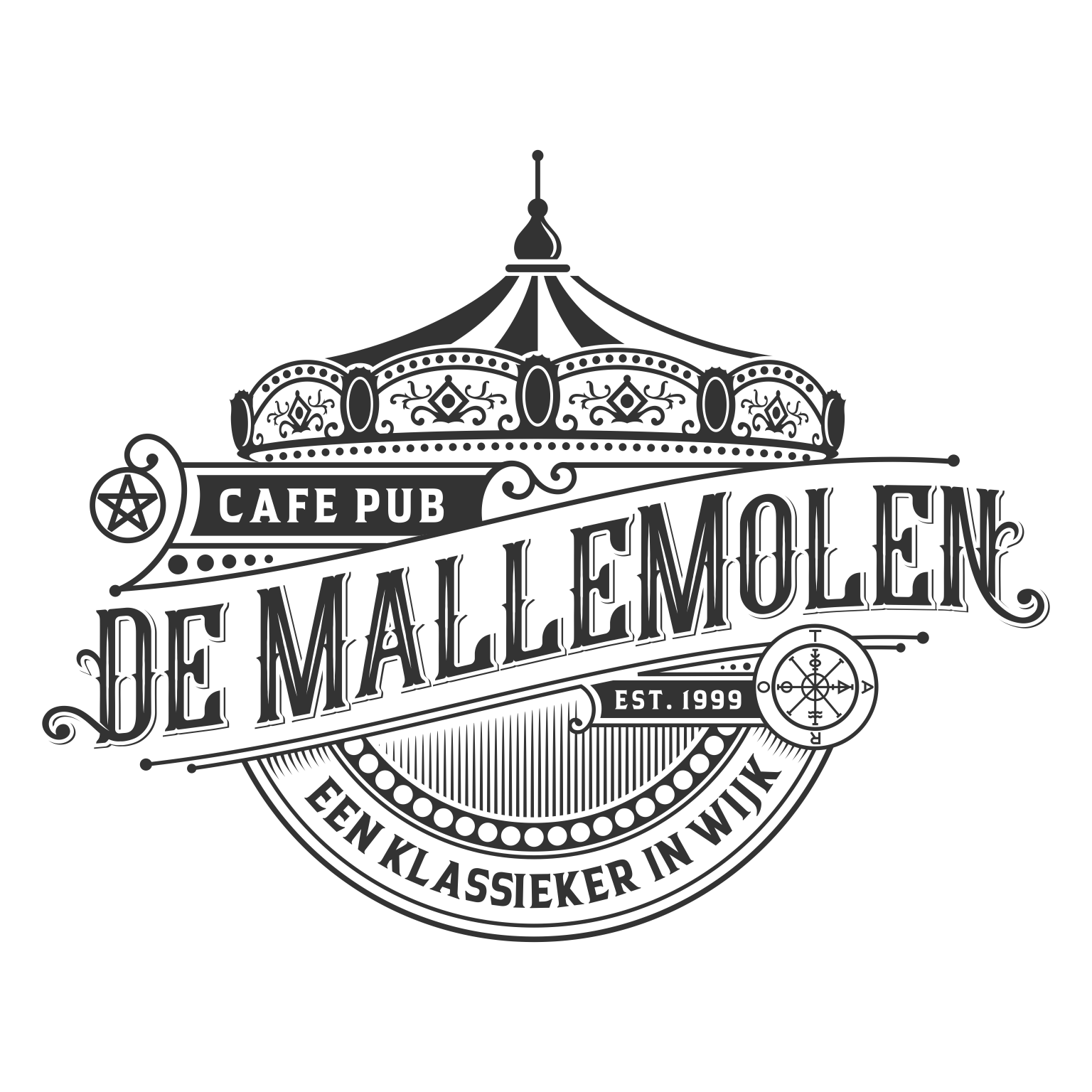 3 coworkers in a brick office with books in the background 