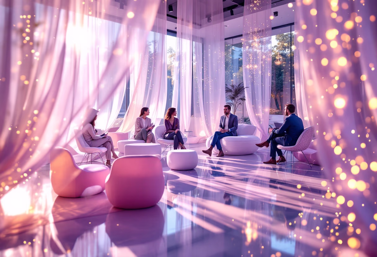 image of seminar or conference venue (for a legal tech)