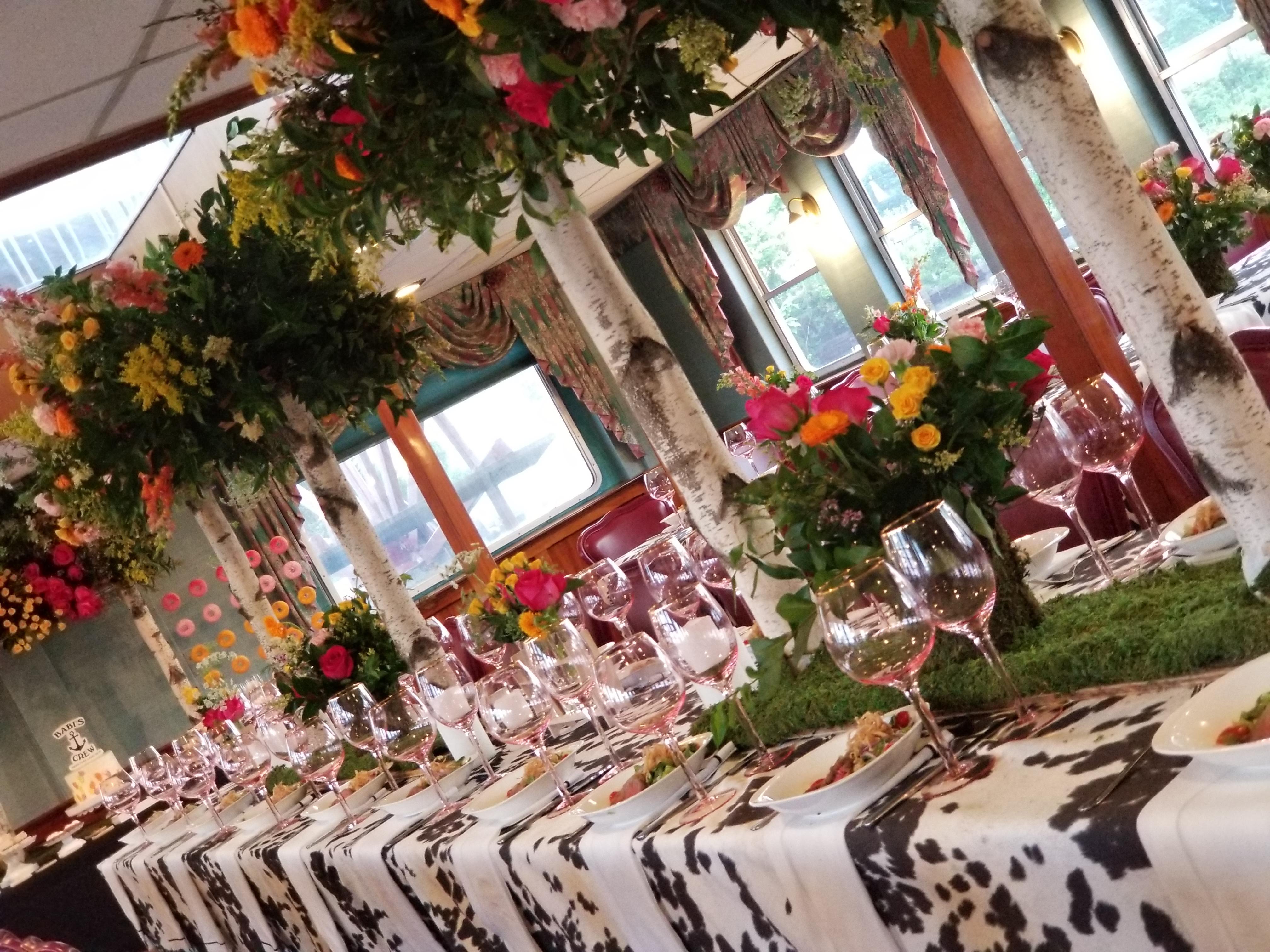image of volunteers offering food at a harmoniously arranged ethereal canteen setting