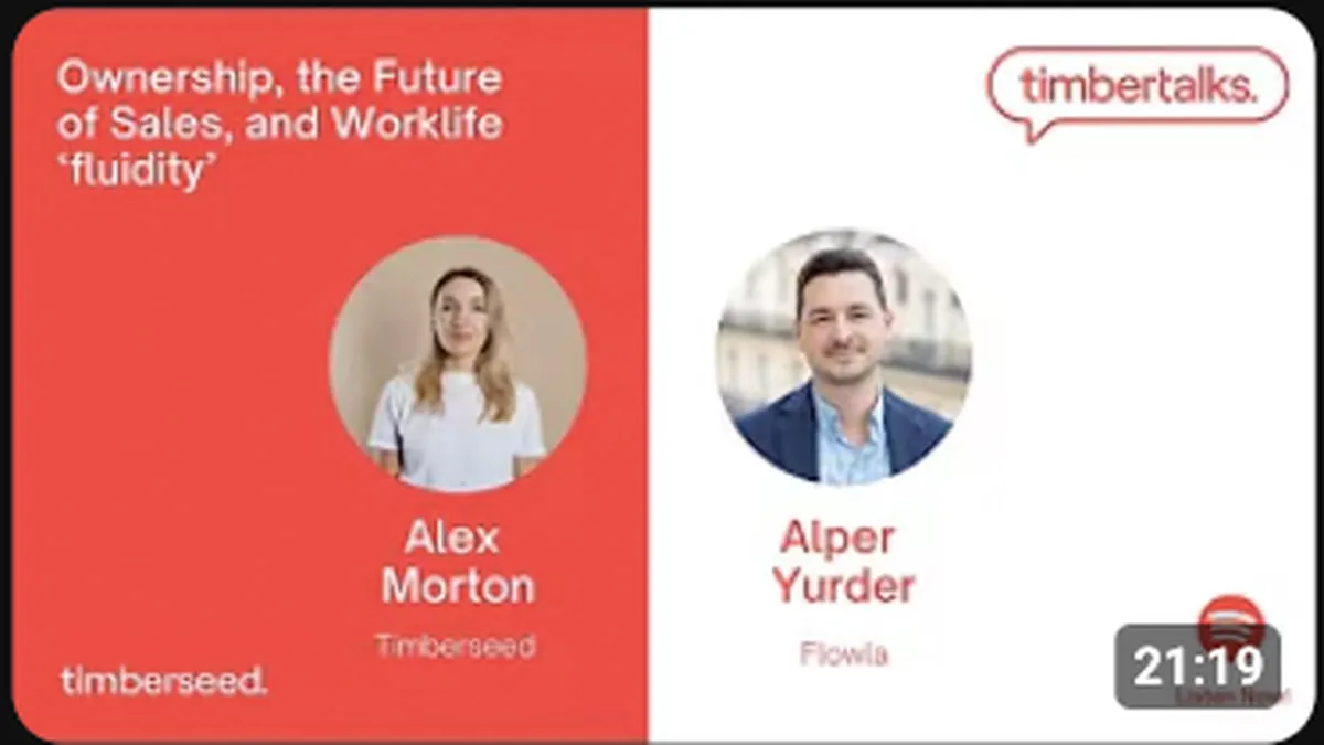 Ownership, the future of sales and worklife fluidity