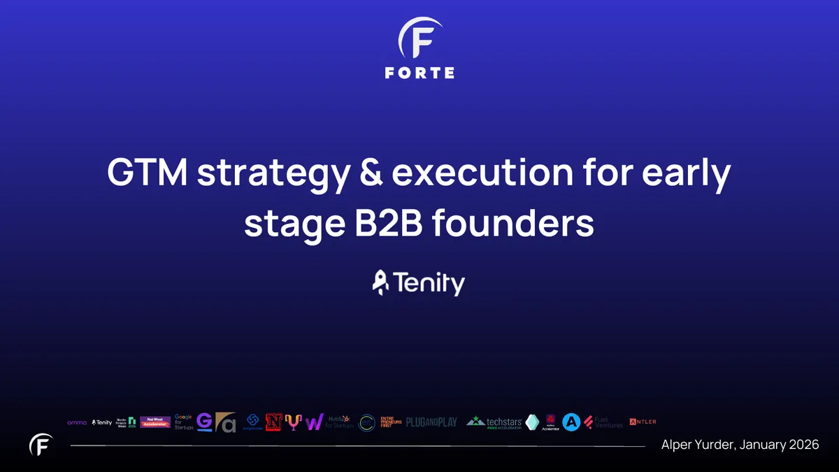 Tenity workshop with Bayer deck cover