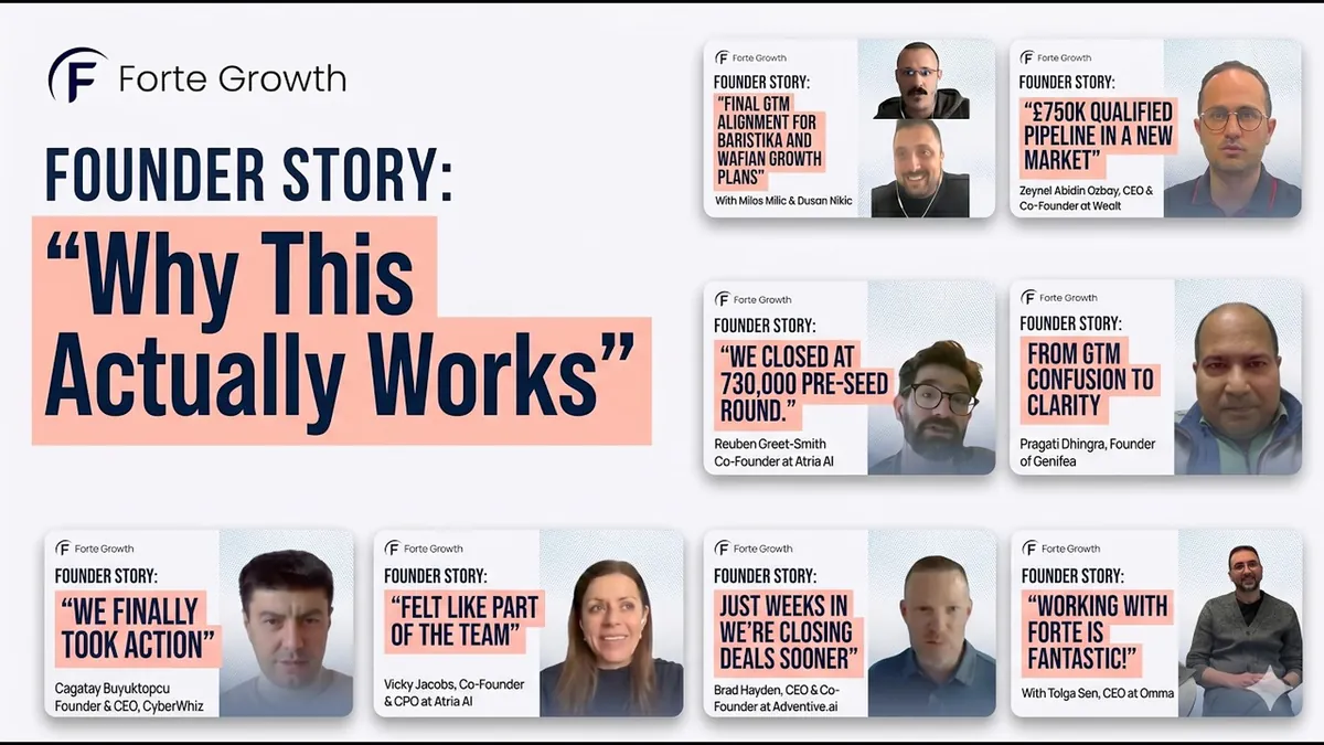 How Forte Works founder stories video thumbnail
