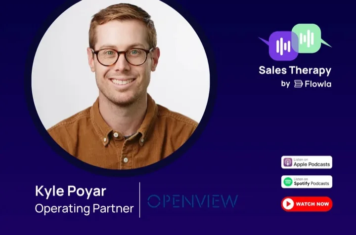 Sales Therapy episode with Kyle Poyar