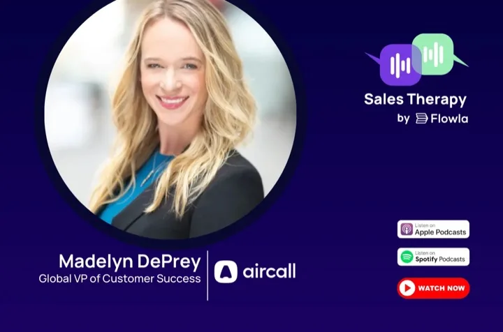 Sales Therapy episode with Madelyn DePrey