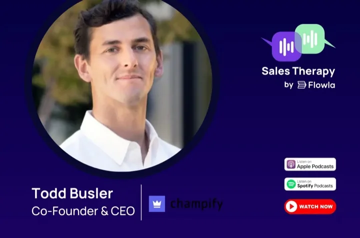 Sales Therapy episode with Todd Busler