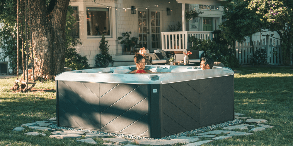 Jacuzzi on the yard
