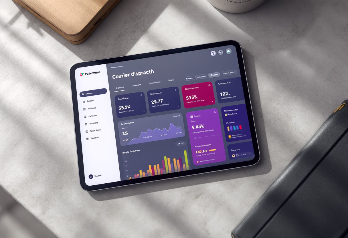 job listing image for a courier & delivery service [interface]