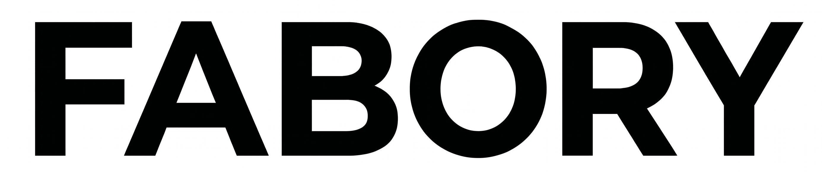 FABORY brand logo in bold black uppercase letters.