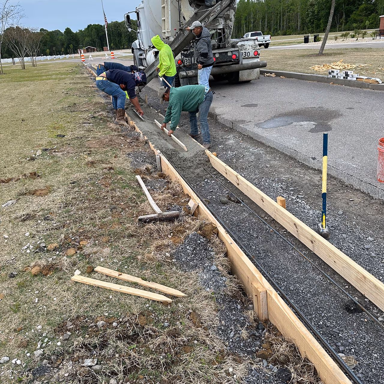 Veteran owned government landscaping contractor Reservoir Landscape Solutions Cedar Creek Lake TX