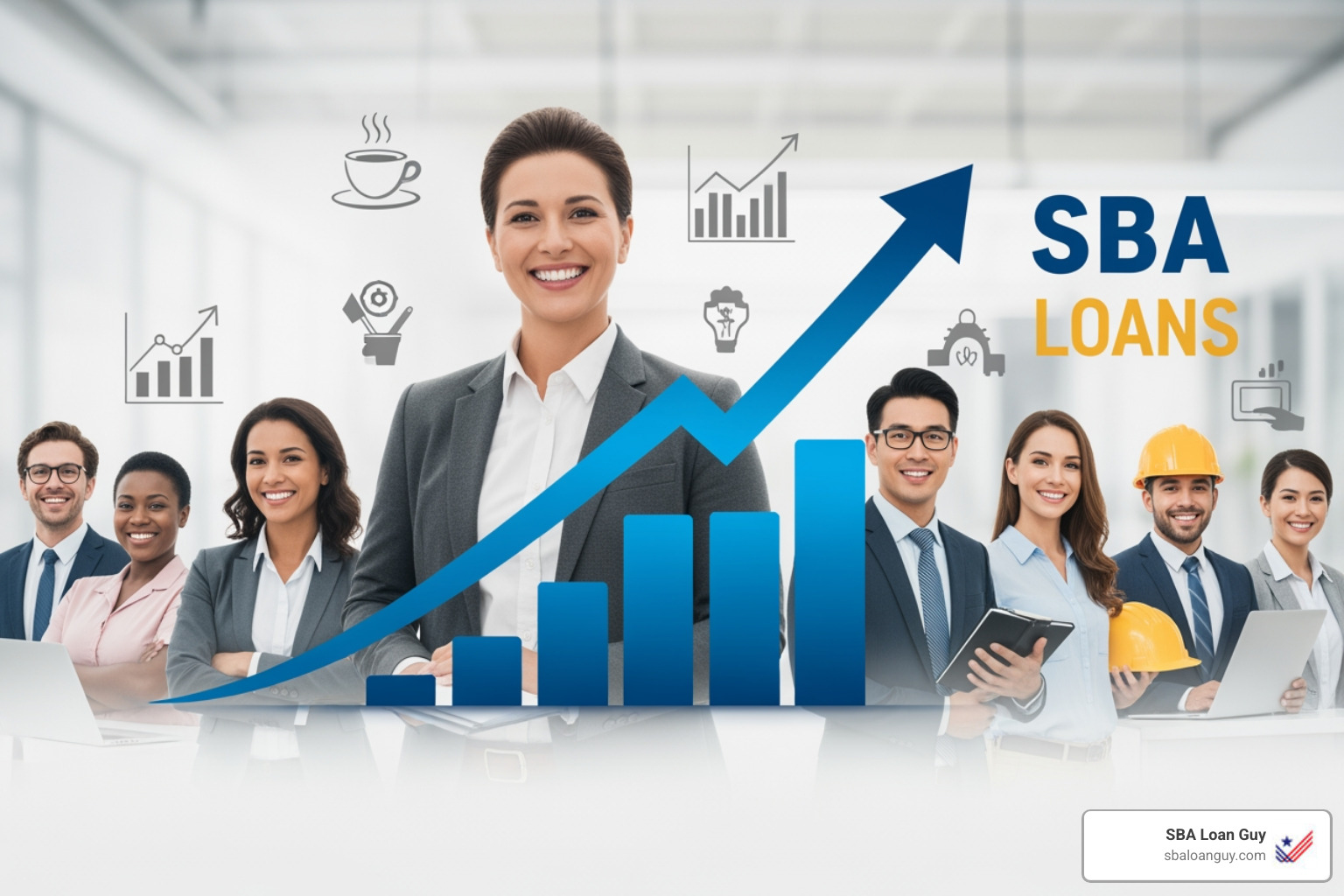 growing business team - Benefits of SBA loans