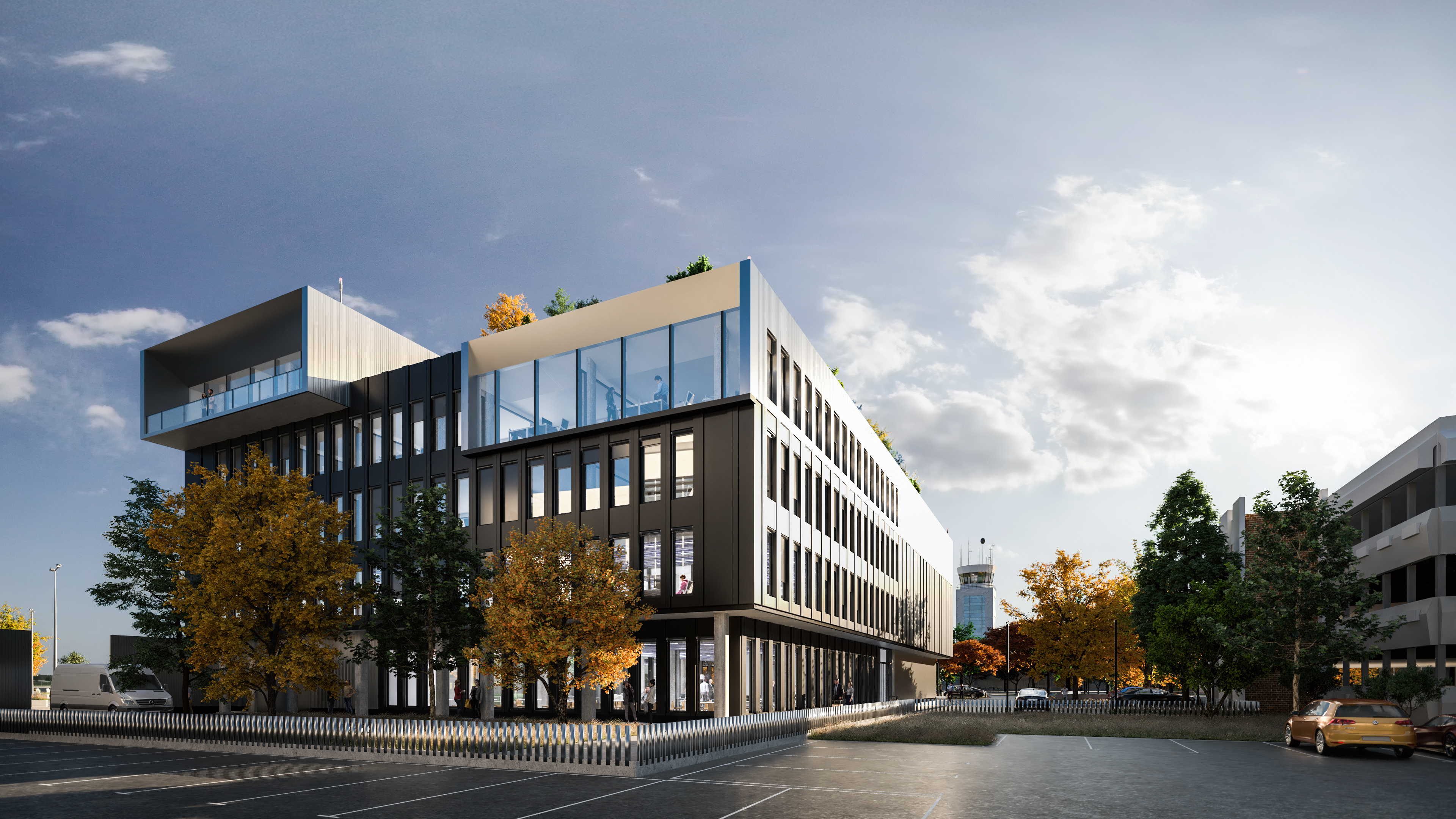 Belgrade Airport Administration Building 