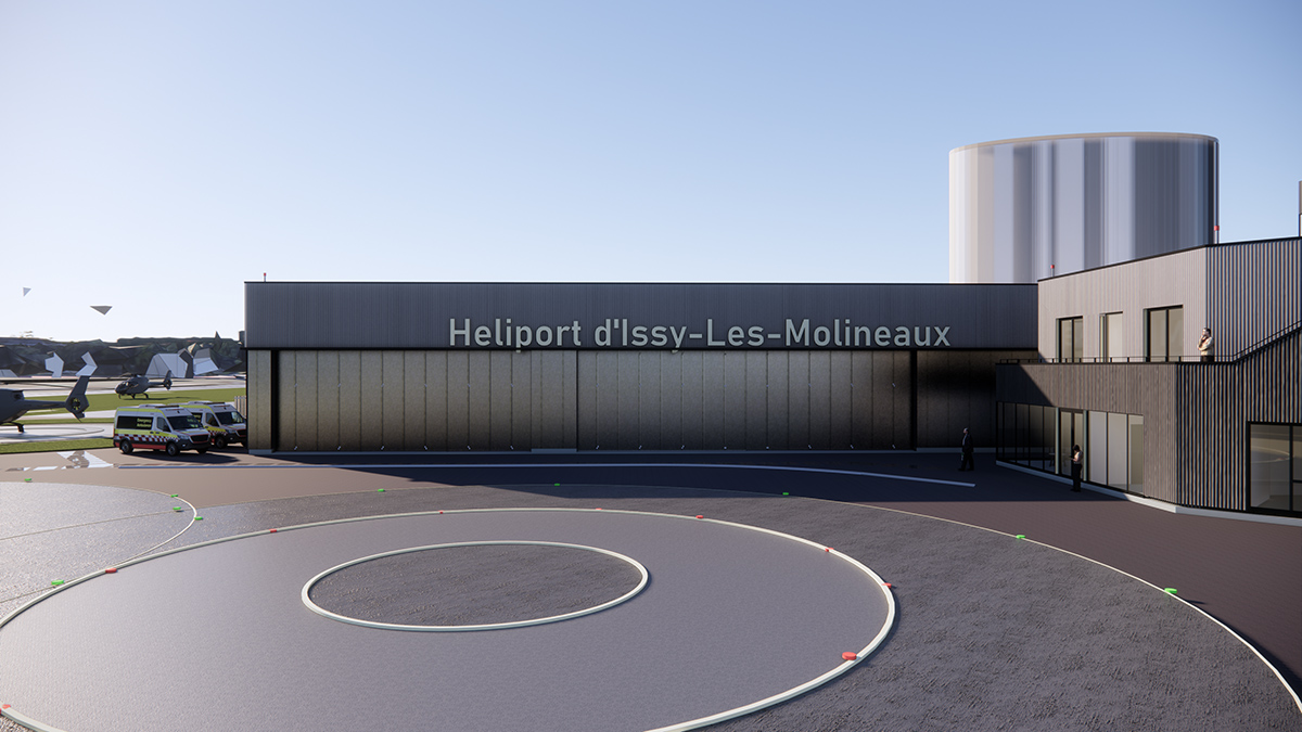 Heliport de Paris Issy Les Molineaux