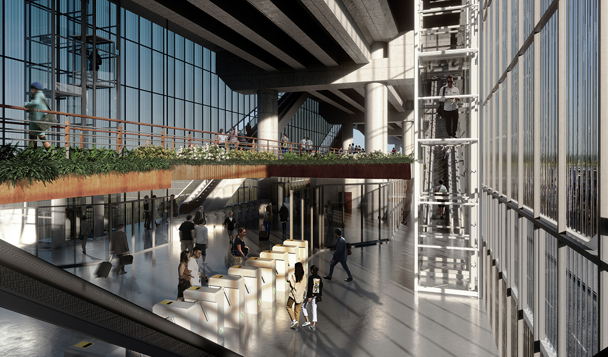 Intermodal Metro Station Pachacámac