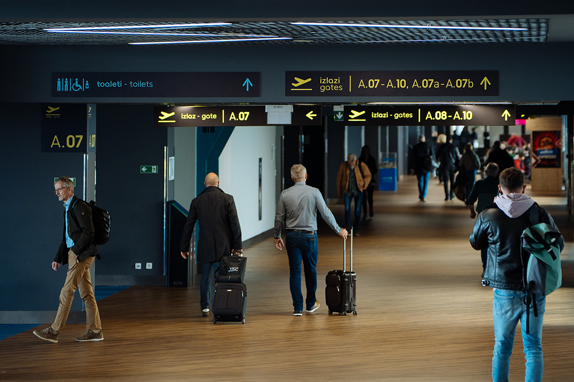Nikola Tesla International Airport – Wayfinding
