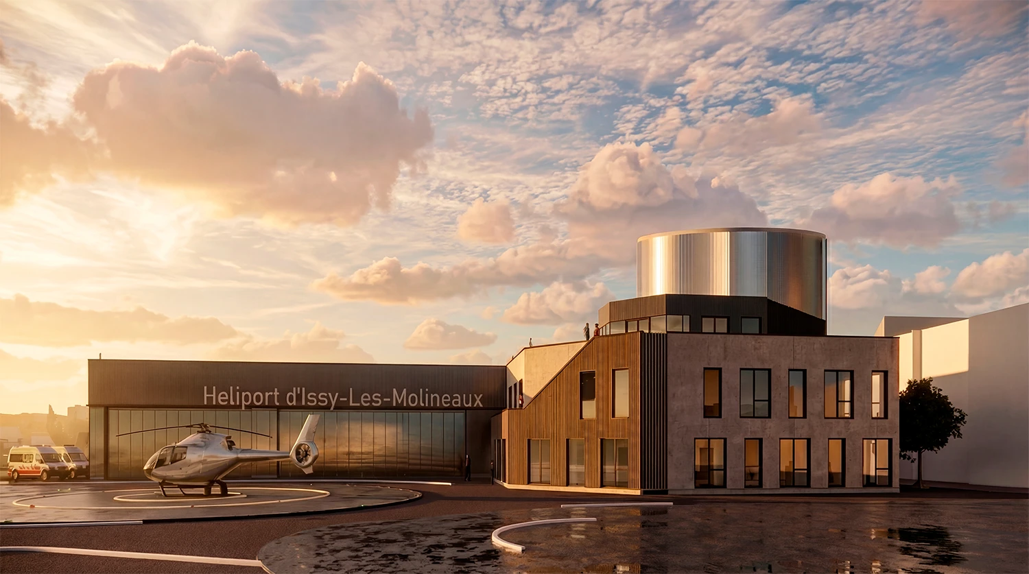 Reestruturação do Heliporto de Paris