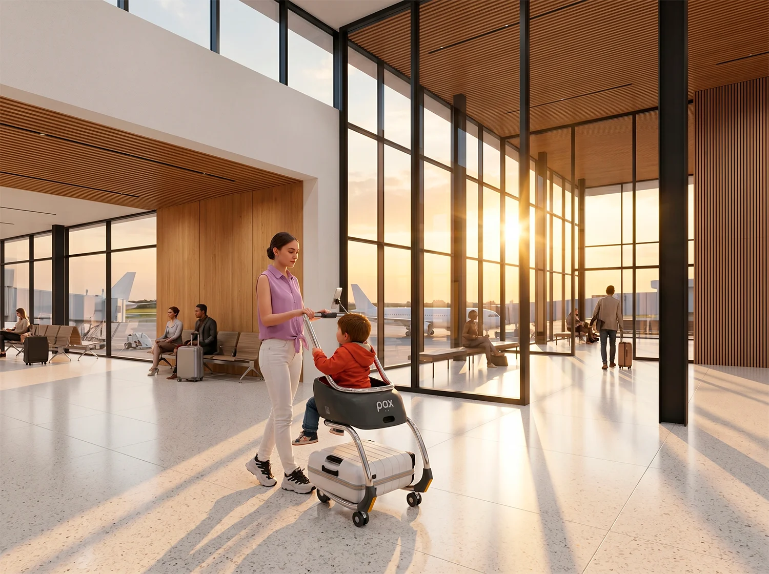 PAX Cart:  Passenger’s Assisted Xperience