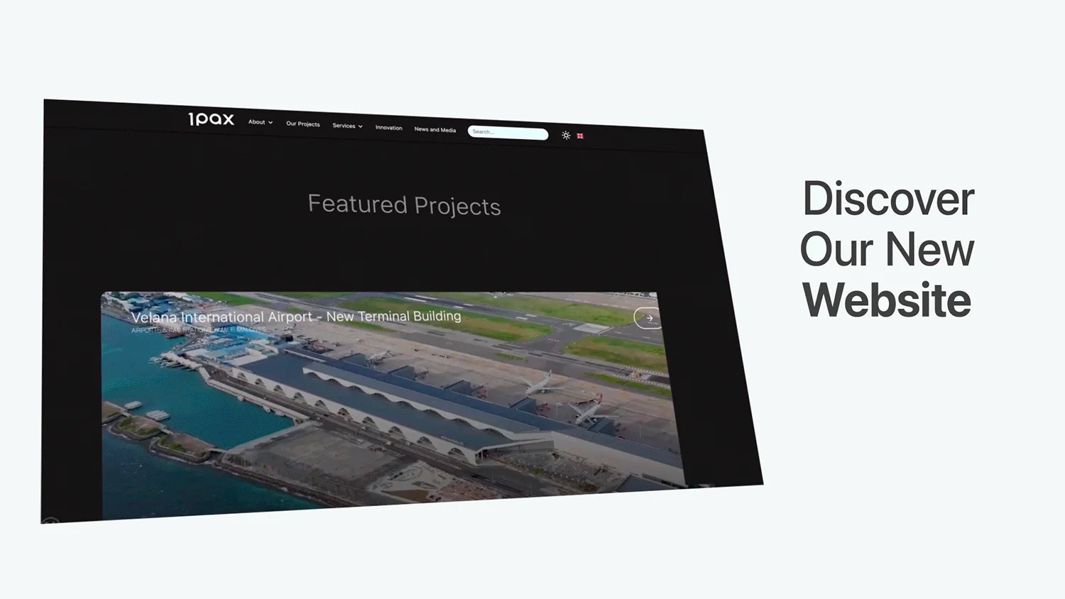 1PAX Launches New Website to Showcase Design Approach and Global Vision
