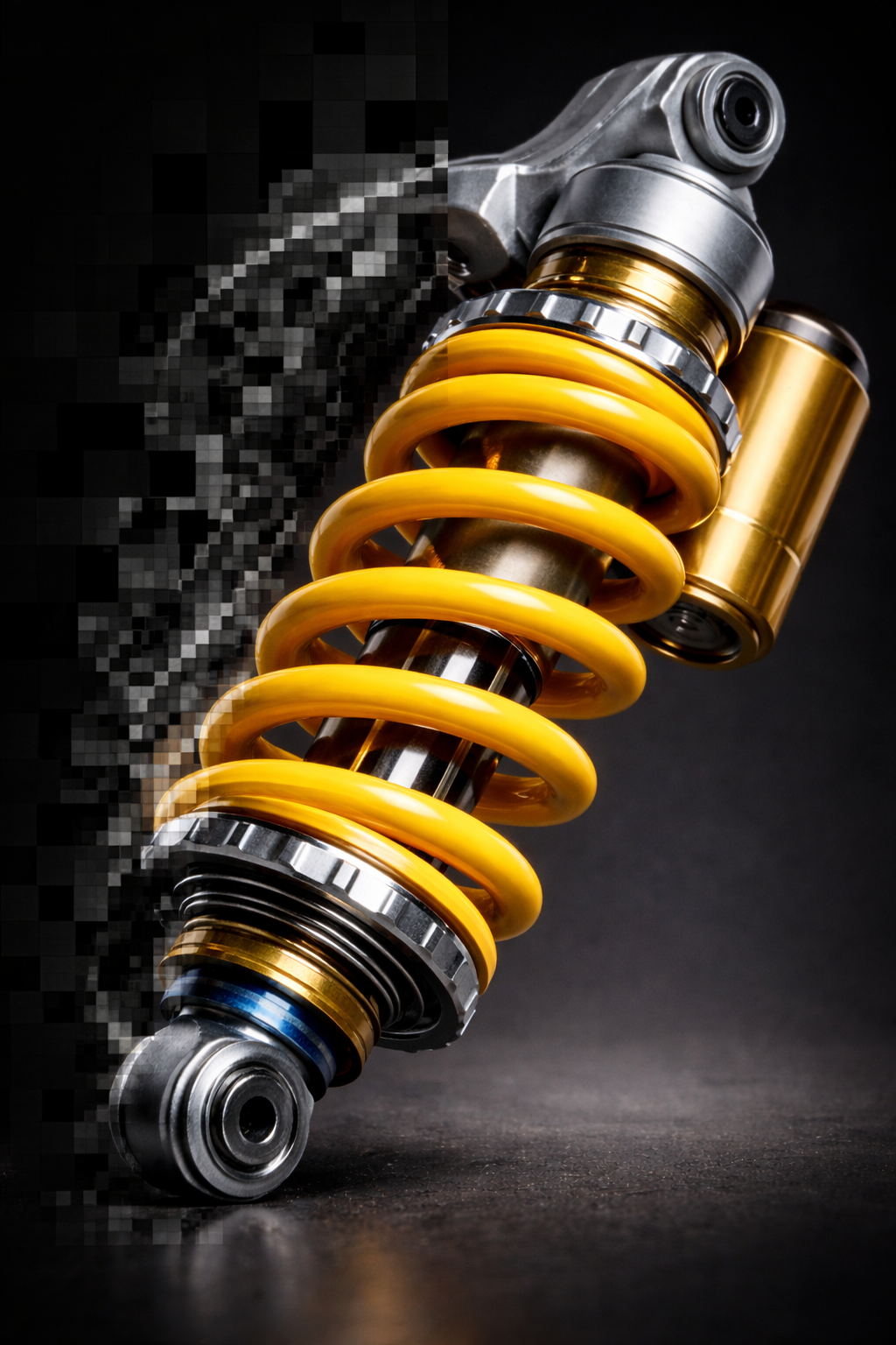 A 3D render providing an abstract visual expression of this artefact