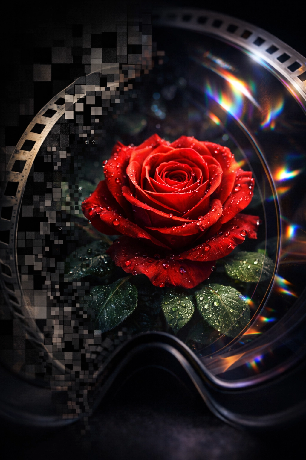 A 3D render providing an abstract visual expression of this artefact