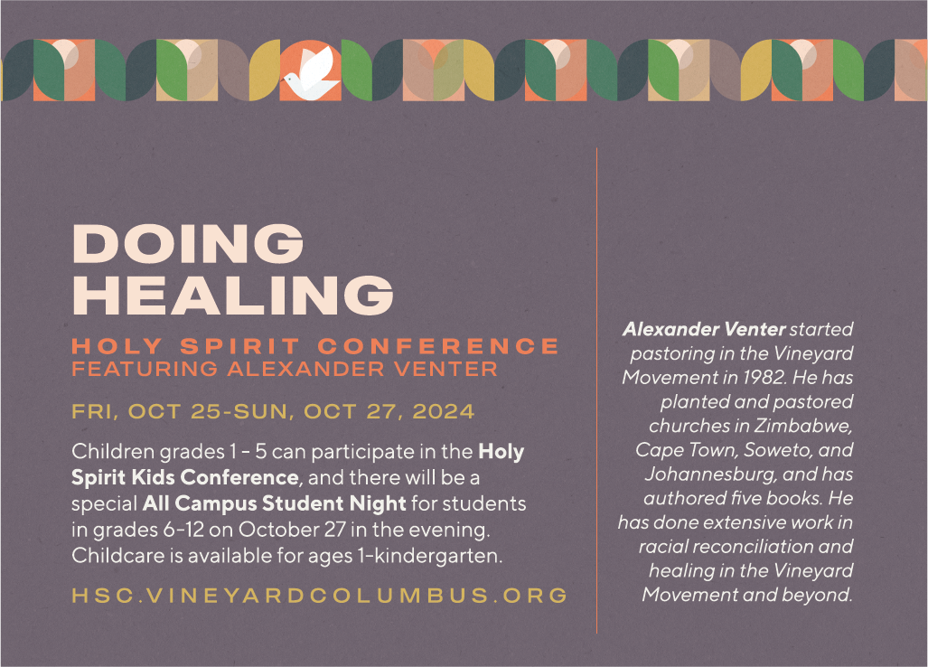 Holy Spirit Conference Invitation (back)