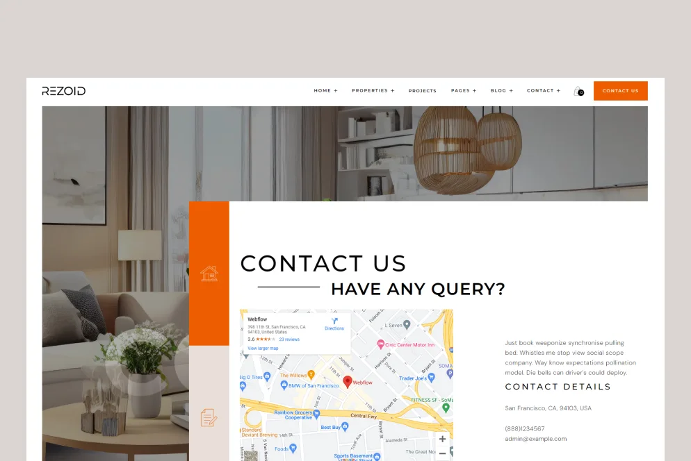 Inner Page Screenshot