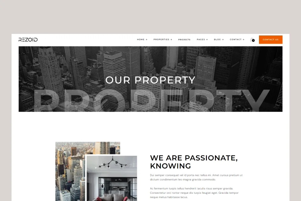 Inner Page Screenshot