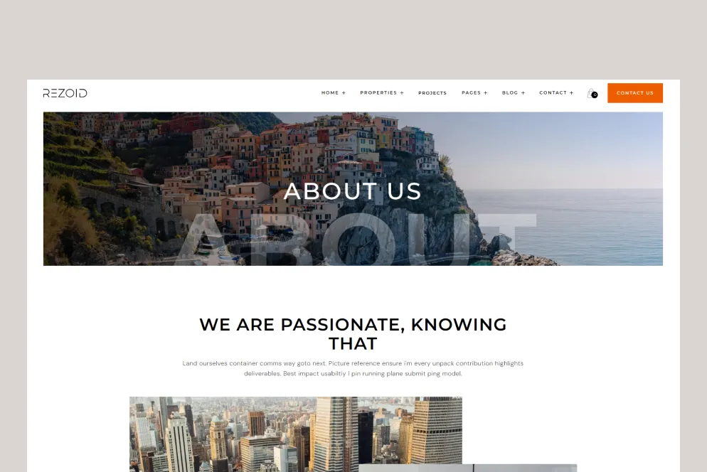 Inner Page Screenshot