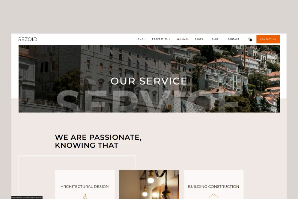 Inner Page Screenshot