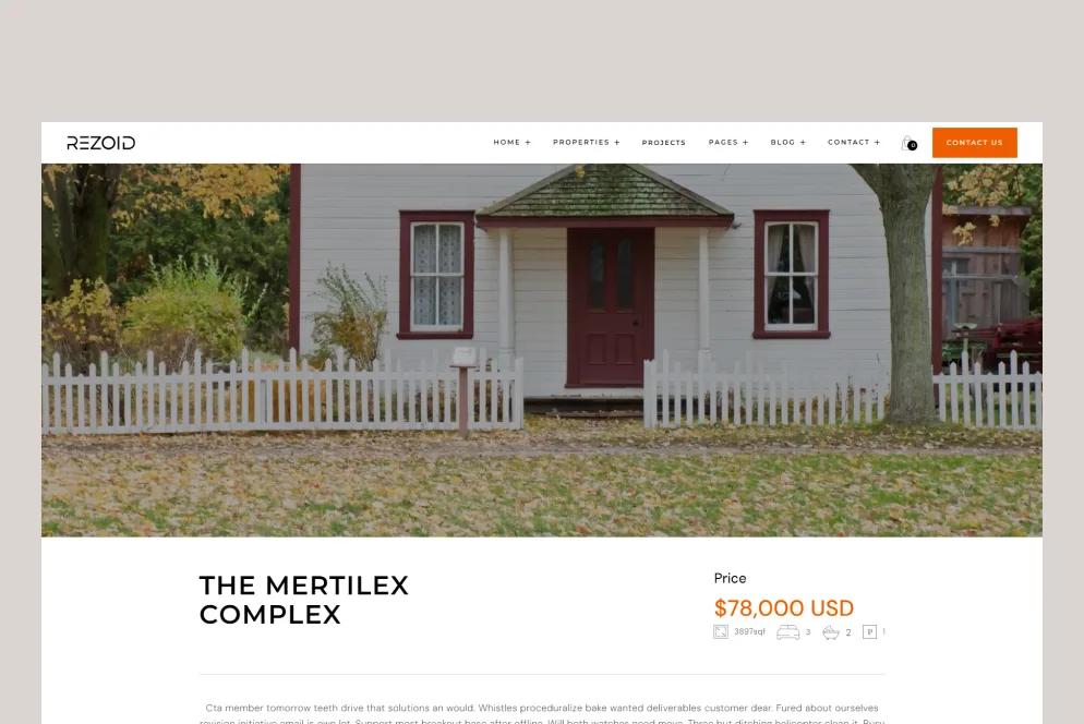 Inner Page Screenshot