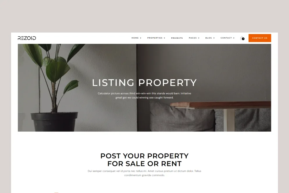 Inner Page Screenshot