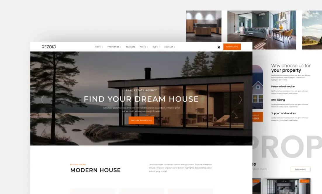 Home Page Screenshot