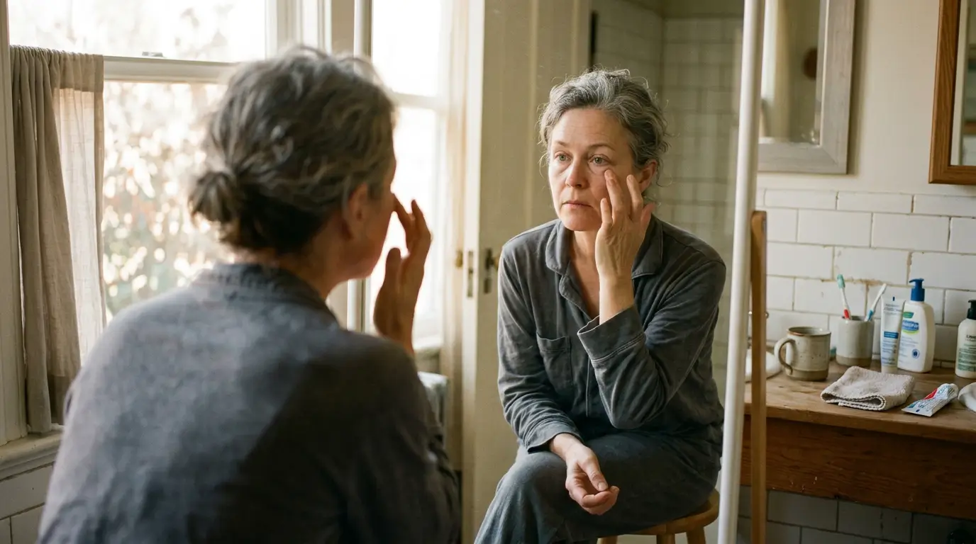 Lymphatic drainage and under-eye puffiness