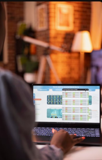 imagem de um computador com a tela aberta