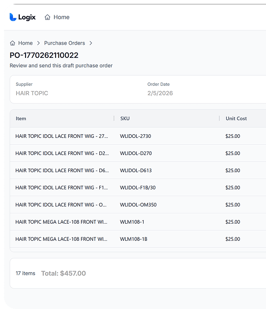 Ordering Made Simple