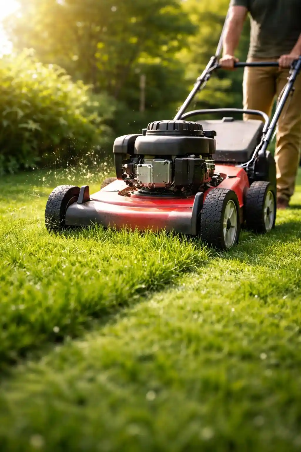 lawn mowing and edging service maintaining healthy grass in Dubbo NSW and Wellington NSW