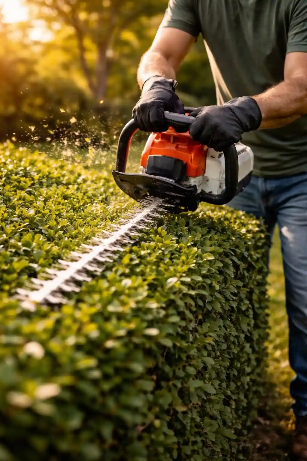 hedge trimming and shaping for neat garden appearance in Dubbo NSW and Wellington NSW
