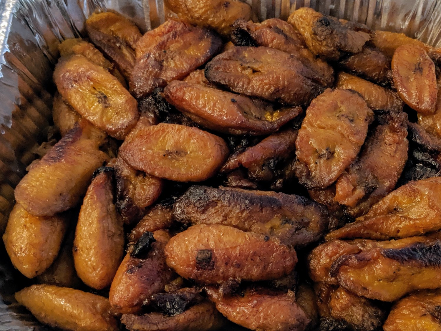Maduros Cuban fried sweet plantains