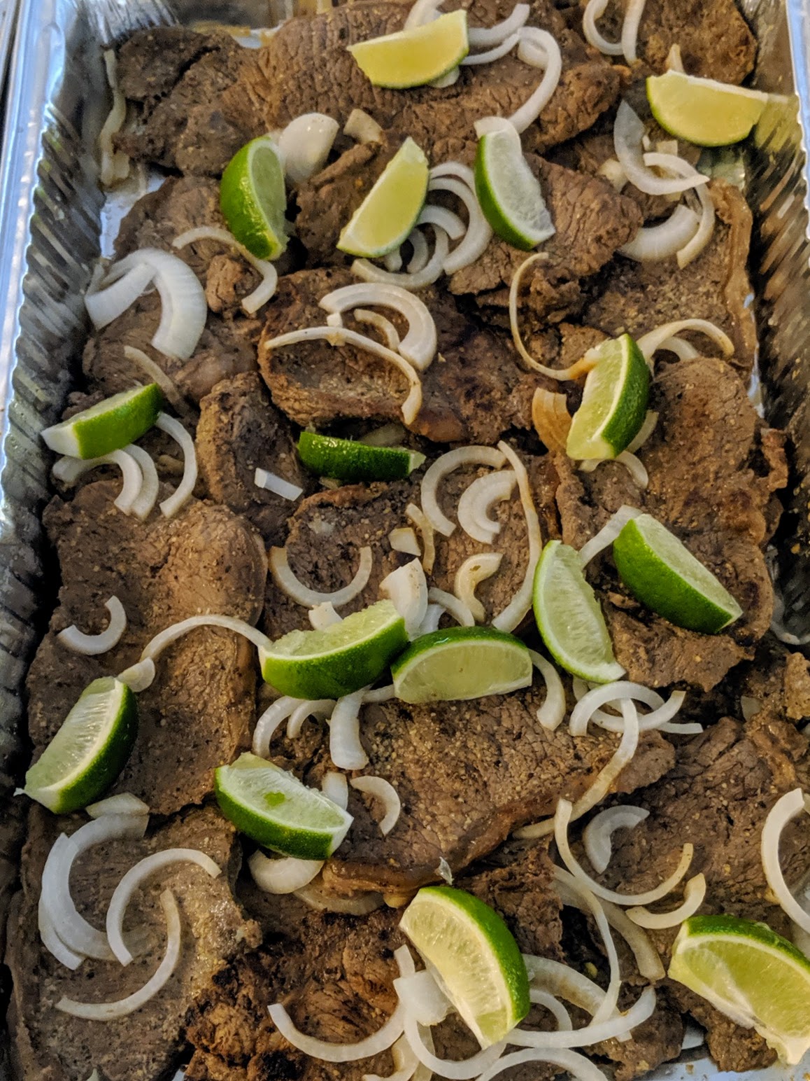 Palomilla Cuban thin sliced steak