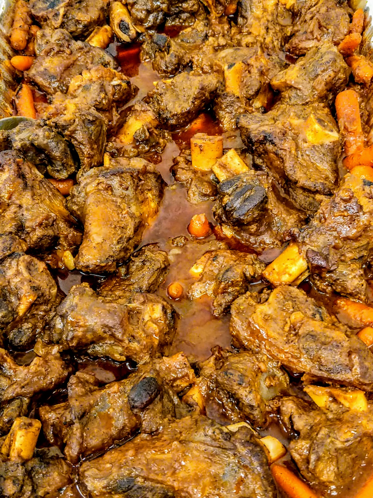 Cuban tender braised lamb 