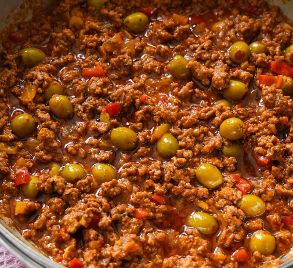 Picadillo Cuban ground beef