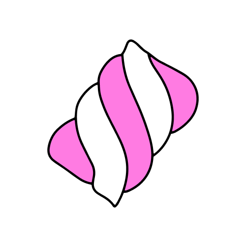 Twisted candy Illustration