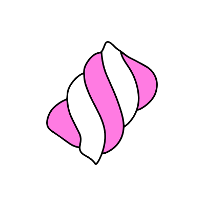 Twisted candy Illustration