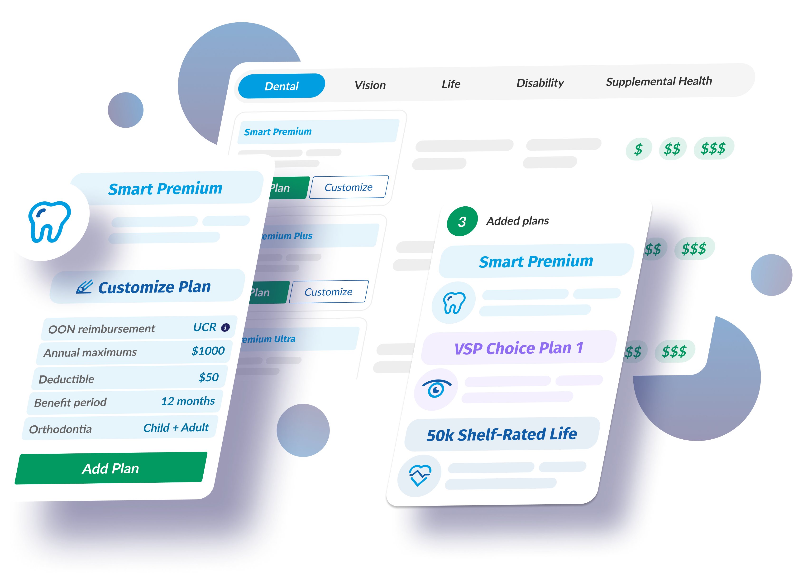 Representational image of the Beam Quoting Tool. Customize quotes and add plans.