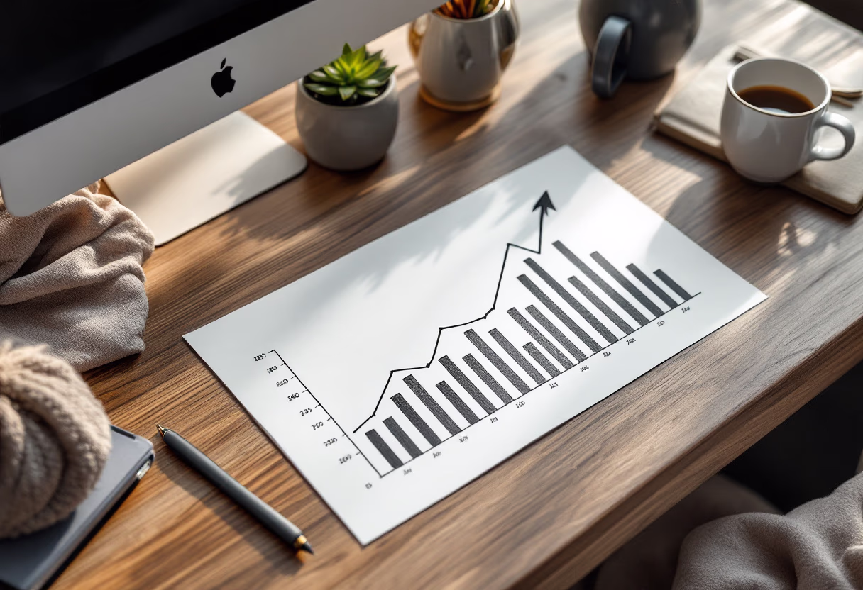image of business growth chart (for a consulting firm)