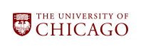The University of Chicago logo with a red shield and a white phoenix.